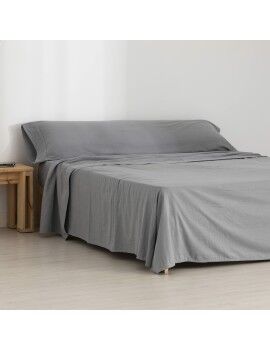 Juego de Sábanas SG Hogar Gris Cama de 150