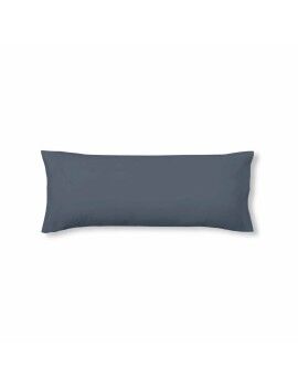 Funda de almohada Decolores Liso Azul 175 Hilos 45 x 110 cm