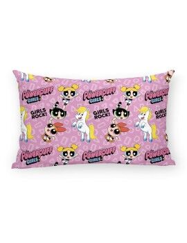 Capa de travesseiro Powerpuff Girls Powerpuff C Multicolor Cor de Rosa 30 x 50 cm