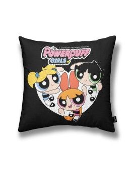 Capa de travesseiro Powerpuff Girls Powerpuff B Preto Multicolor 45 x 45 cm