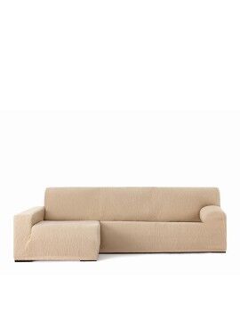 Capa para chaise longue de braço comprido esquerdo Eysa TROYA Bege 170 x 110 x 310 cm