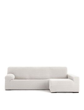 Capa para chaise longue de braço comprido direito Eysa JAZ Branco 180 x 120 x 360 cm