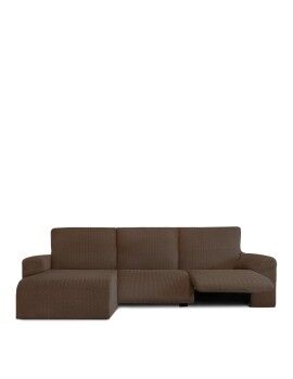 Capa para chaise longue de braço curto esquerdo Eysa JAZ Castanho 120 x 120 x 360 cm