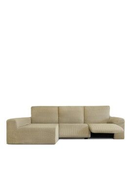 Capa para chaise longue de braço comprido esquerdo Eysa JAZ Bege 180 x 120 x 360 cm