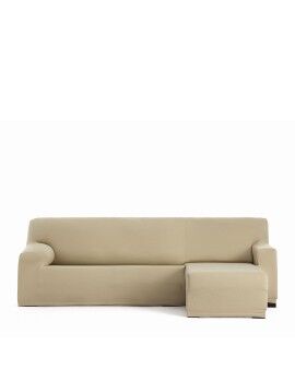 Capa para chaise longue de braço curto direito Eysa BRONX Bege 110 x 110 x 310 cm