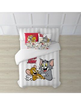 Capa nórdica Tom & Jerry Tom & Jerry Basic Multicolor 175 Fios 140 x 200 cm