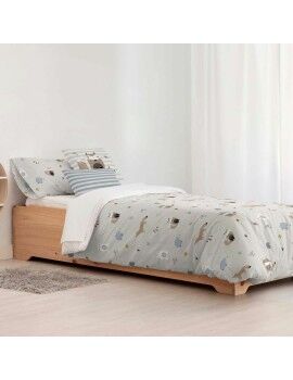 Funda Nórdica Kids&Cotton Kenai Small Beige 175 Hilos 180 x 220 cm 180 x 240 cm