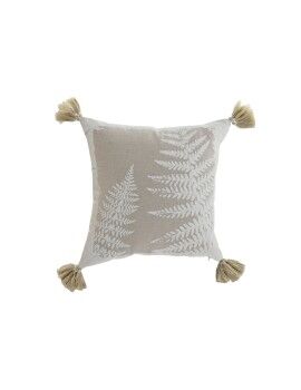 Almofada Home ESPRIT Branco Bege Impresso Boho 45 x 45 cm