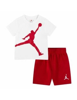 Conjunto Deportivo para Niños Nike Blanco Rojo 2 Piezas