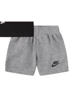 Conjunto Deportivo para Bebé Nike Nsw Add Ft  Negro Gris