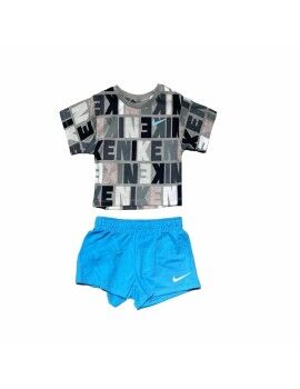 Conjunto Deportivo para Niños Nike  Knit Short Azul