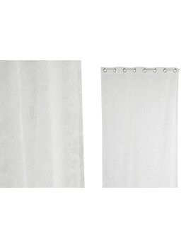 Cortina Home ESPRIT Branco Romântico 140 x 260 cm