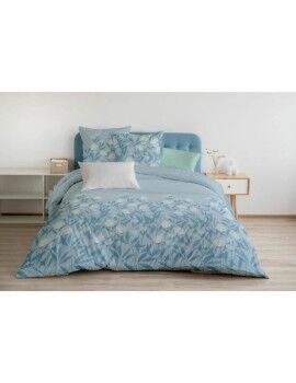 Conjunto de capa de edredom HOME LINGE PASSION 240 x 260 cm Azul 3 Peças