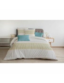 Conjunto de capa de edredom HOME LINGE PASSION Bege 240 x 260 cm 3 Peças