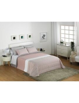 Colcha Alexandra House Living Estelia Cor de Rosa 300 x 270 cm