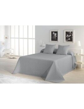 Colcha Alexandra House Living Banús Gris Perla 280 x 290 cm (3 Piezas)