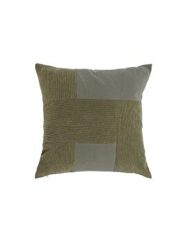 Almofada Home ESPRIT Verde Patchwork Cottage 45 x 45 cm