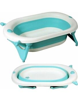 Bañera Looping Azul Blanco 50 x 81,5 x 23,5 cm Plegable