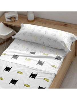 Conjunto de Lençóis Batman Batmask Multicolor Cama 105 cm