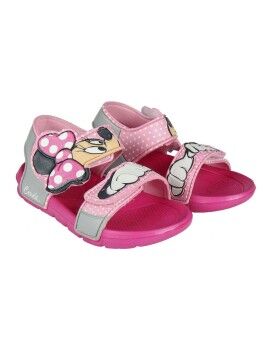 Sandalias Infantiles Minnie Mouse Rosa