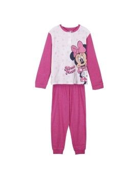 Pijama Infantil Minnie Mouse Cor de Rosa