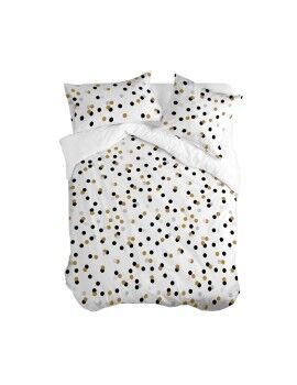 Capa nórdica HappyFriday Blanc Golden dots Multicolor 155 x 220 cm