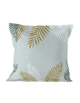 Capa de almofada HappyFriday Blanc Foliage Mint Multicolor 80 x 80 cm