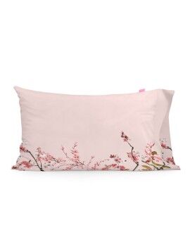 Capa de almofada HappyFriday Chinoiserie rose Multicolor 50 x 75 cm (2 Unidades)