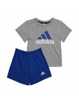 Conjunto de Desporto para Bebé Adidas Essentials Organic Cinzento