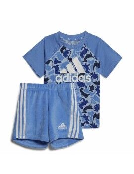 Conjunto Deportivo para Bebé Adidas Multicolor Camuflaje Dinosaurios