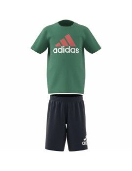 Conjunto Deportivo para Niños Adidas Verde oscuro