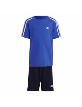 Conjunto Deportivo para Niños Adidas 3 Stripes Azul