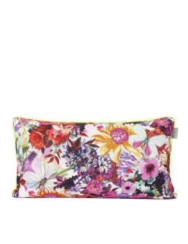 Capa de travesseiro HappyFriday HF Living Flowery Multicolor 50 x 30 cm