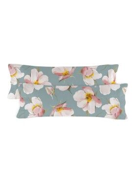 Capa de almofada HappyFriday Spring Blossom Multicolor 45 x 110 cm (2 Unidades)