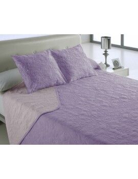 Colcha Hosteline VEGAS Rosa Cama de 135 (3 Piezas)