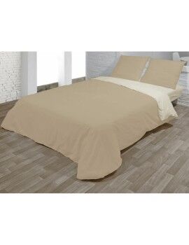 Juego de funda nórdica Hosteline VEGAS Beige Cama de 90 2 Piezas