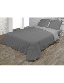 Juego de funda nórdica Hosteline VEGAS Gris Cama de 150 3 Piezas