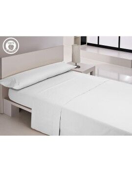 Conjunto de Lençóis Hosteline IRIS PREMIUM Branco Solteiro