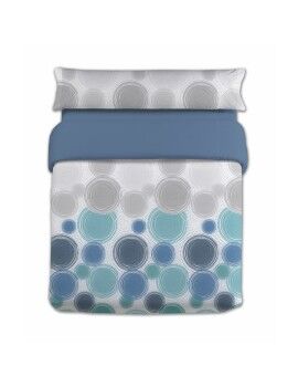 Juego de funda nórdica Hosteline SOTER Azul Cama de 90 2 Piezas