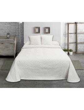 Colcha Hosteline ESPIGA Blanco Cama de 105 (1 Pieza)