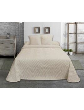 Colcha Hosteline ESPIGA Beige Cama de 90 (1 Pieza)