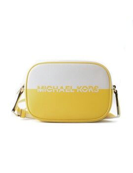 Bolso Bandolera Michael Kors JET SET TRAVEL Amarillo 22 x 15 x 6 cm