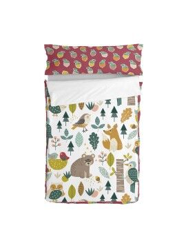 Saco Nórdico con Relleno HappyFriday Moshi Moshi Harvestwood Multicolor 105 x 200 cm