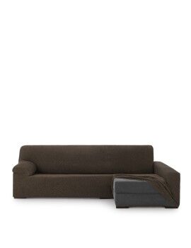 Capa para chaise longue de braço comprido direito Eysa THOR Castanho 170 x 110 x 310 cm