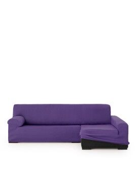 Capa para chaise longue de braço comprido direito Eysa ULISES Roxo 170 x 110 x 310 cm