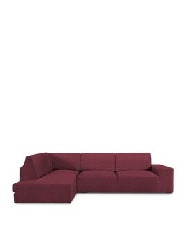 Capa para chaise longue de braço comprido esquerdo Eysa ROC Telha Vermelho Escuro 110 x 120 x 500 cm