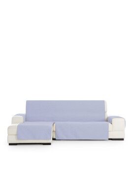 Capa para chaise longue de braço curto esquerdo Eysa SILVER Azul 100 x 110 x 240 cm