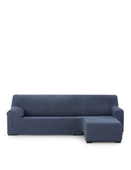 Capa para chaise longue de braço curto direito Eysa THOR Azul 110 x 110 x 310 cm