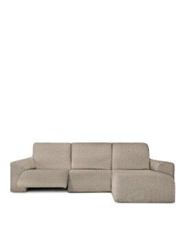 Capa para chaise longue de braço curto direito Eysa ROC Marrom claro 120 x 120 x 360 cm