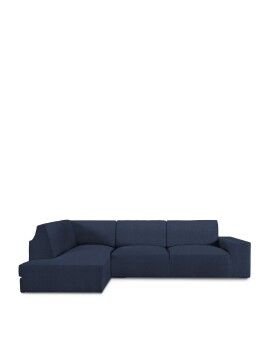 Capa para chaise longue de braço comprido esquerdo Eysa ROC Azul 110 x 120 x 500 cm